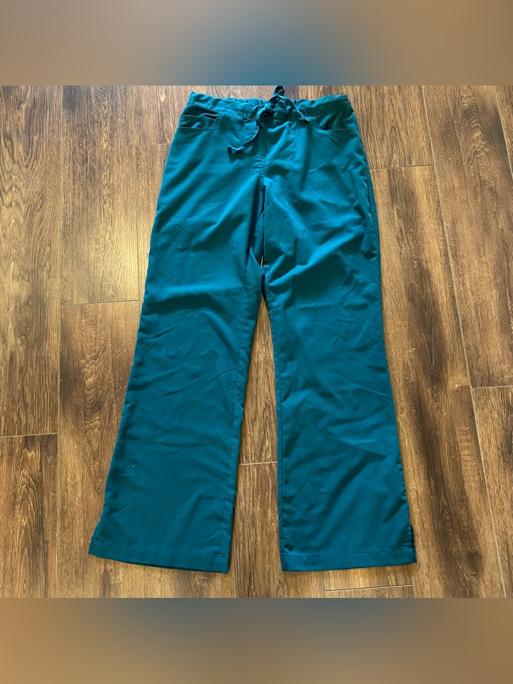 X2 Greys Anatomy scrub pants black green - Picture 11 of 15